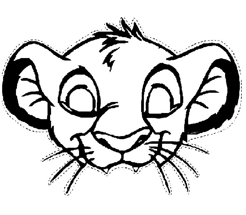 masque simba le lion